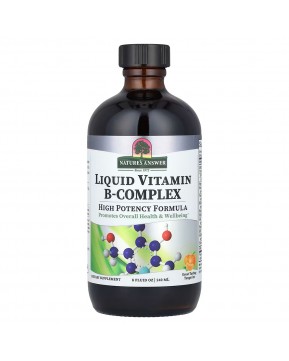 Nature's Answer, жидкий комплекс витаминов группы B, со вкусом мандарина, 240 мл (8 жидк. унций)